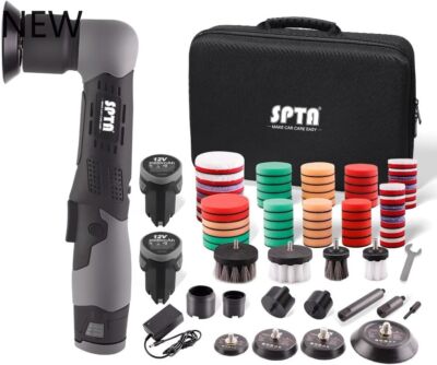 SPTA Cordless Mini Polisher, 12V Cordless Multi Polisher,GOODS