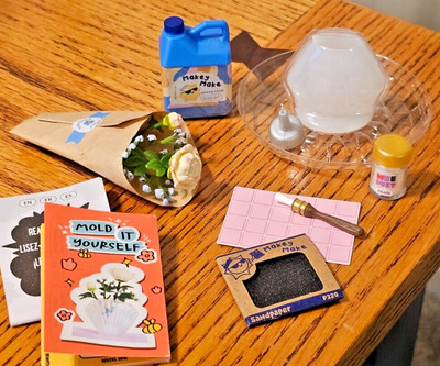 Mini Verse Make it Mini Lifestyle Mold it Yourself -CRYSTAL SEASHELL VASE! -NEW!