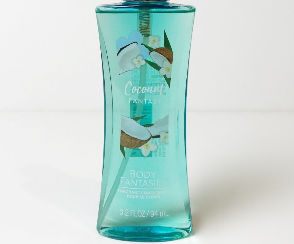 Body Fantasies Coconut Fantasy Fragrance Body Spray 3.2 fl oz