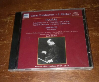Great Conductors E. Kleiber Symphony No. 9 ''From the New World'' CD 2000 Naxos 