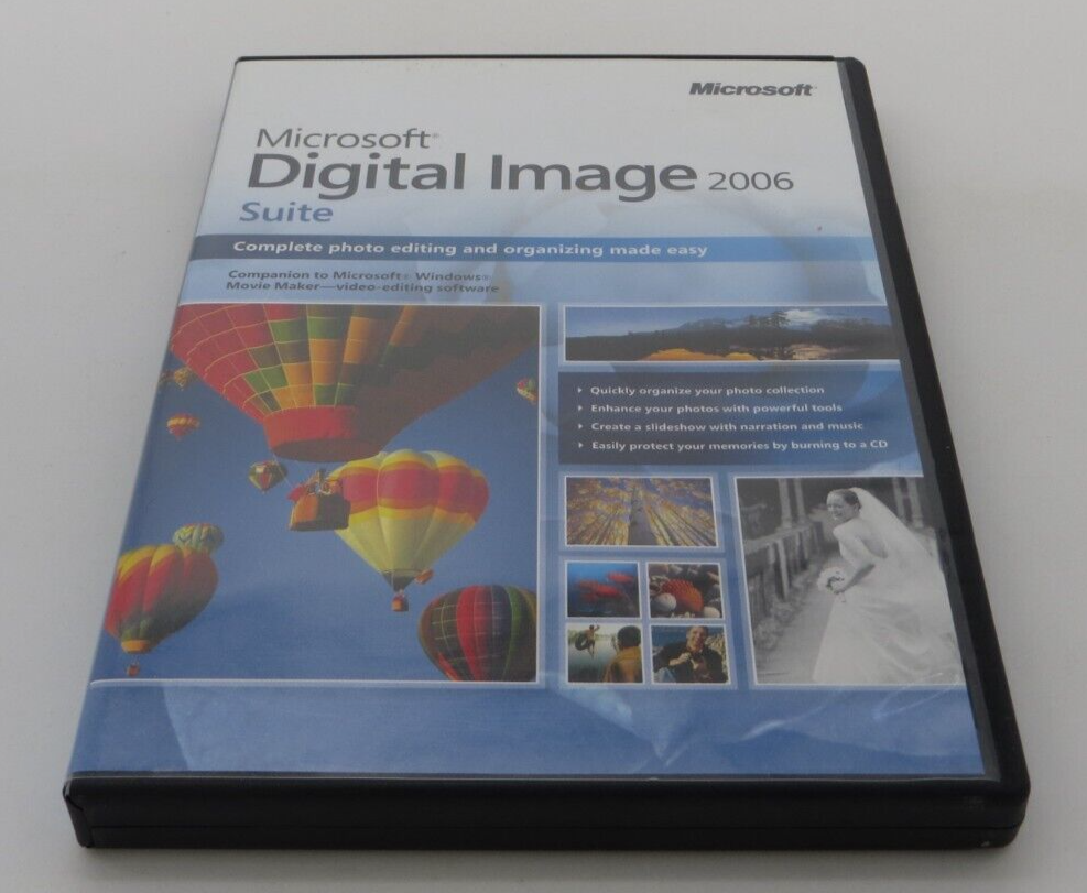 Microsoft Digital Image Suite 2006 Complete Photo Editing & Organizing Made Easy