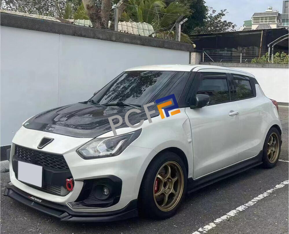 For Suzuki Swift Sport ZC33S primer Front Bumper Lip Body Kit