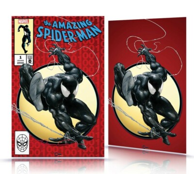 Amazing Spider-Man #1 CLAYTON CRAIN Variant ASM 300 Homage Trade/Virgin SET 