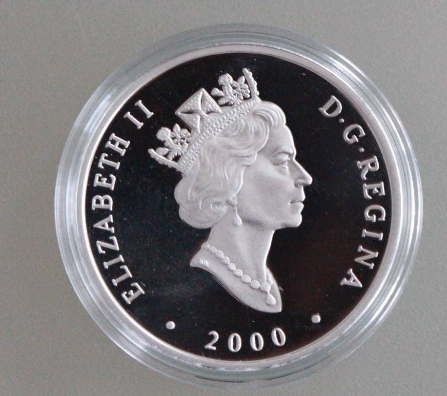 2000 Canada $20 Sterling Silver Proof Coin - The H.S. Taylor Steam Buggy