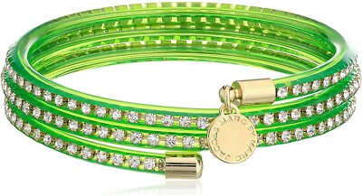 Marc By Marc Jacobs Slinky Green Toucan Zirconia Bracelet - Model M5131109