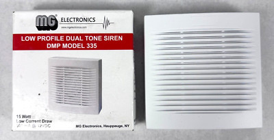 MG Electronics Low Profile Dual Tone Siren 15 WATT  DMP Model 335
