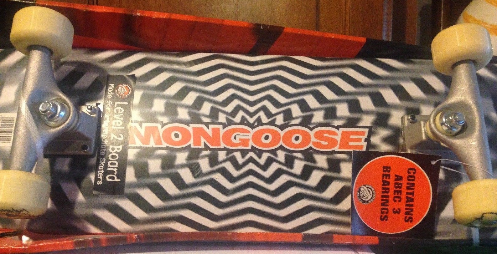 VINTAGE WOODEN MONGOOSE SKATEBOARD 31