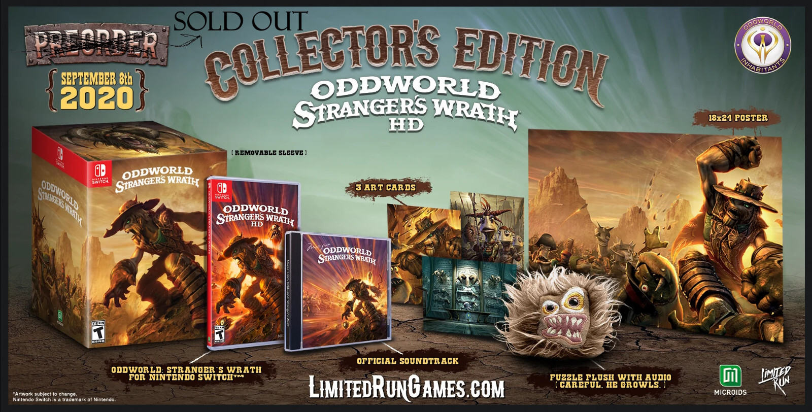 Nintendo Switch - SWITCH★ODDWORLD STRANGER&#39;S WRATH HD 海外版 hq720.jpg?sqp=-