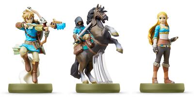 三十路ボンバー　リンク　amiibo 　3体 Nintendo Amiibo The Legend Of Zelda Breath The Wild 3