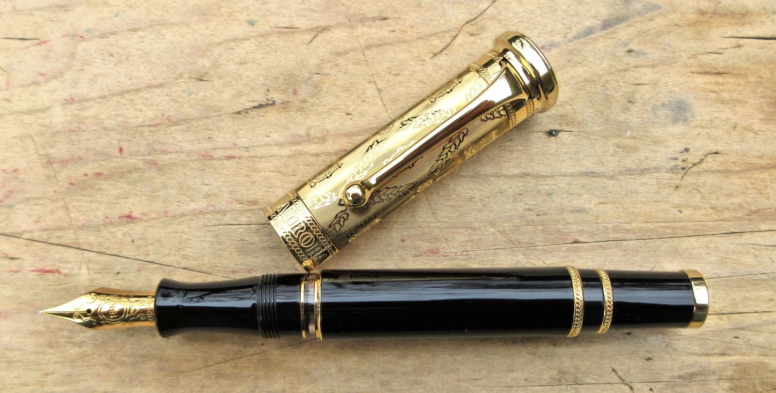 邦楽 AURORA Philosophy B1F Fountain Pen Section #AURORA's limited-quantity “AURORA