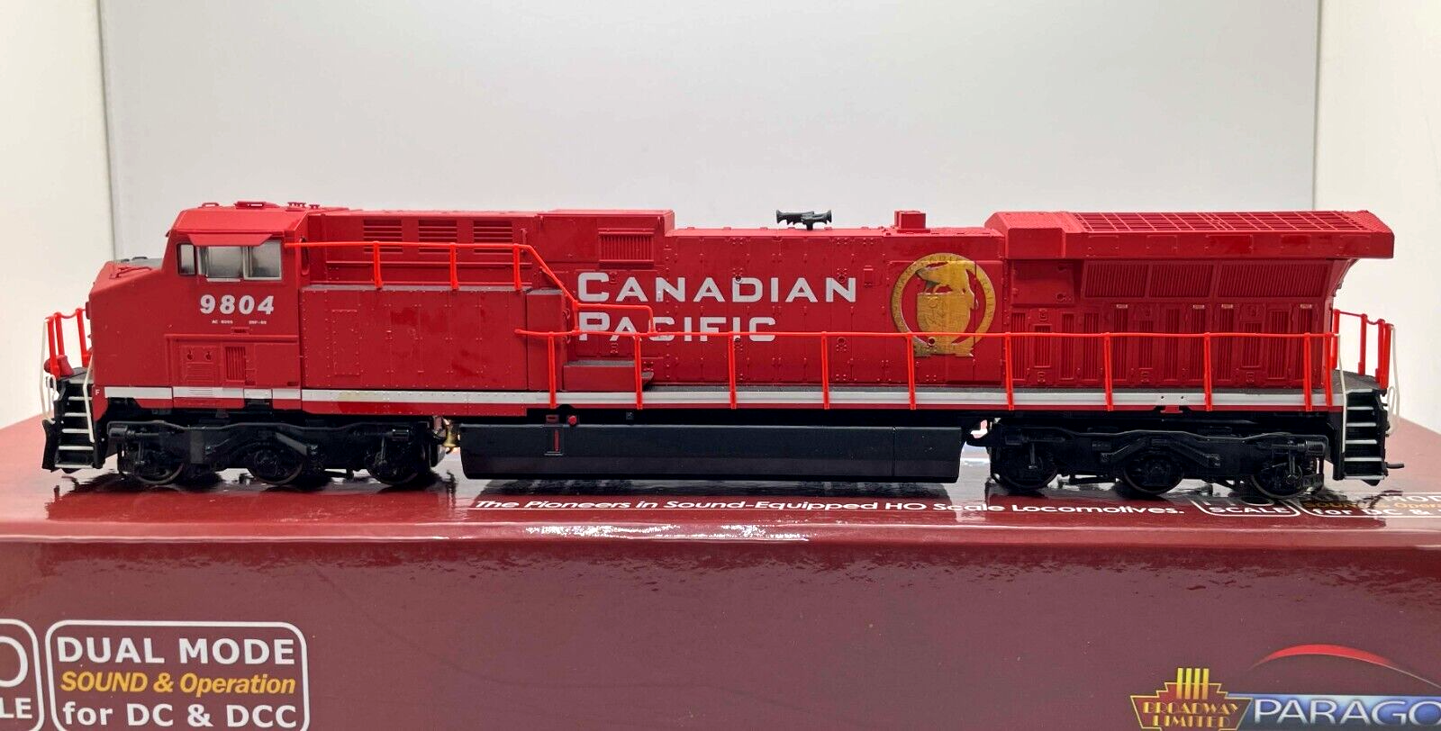 HO BROADWAY LIMITED 2126 GE AC6600 CANADIAN PACIFIC CP 9804