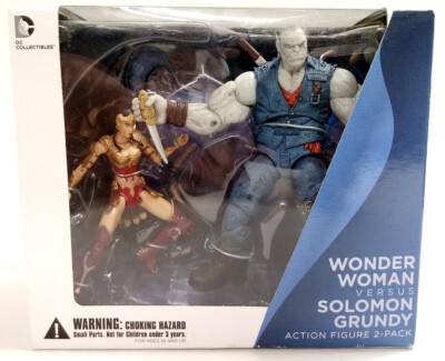 WONDER WOMAN VS SOLOMON GRUNDY INJUSTICE GODS AMONG US DC COLLECTIBLES UNOPENED
