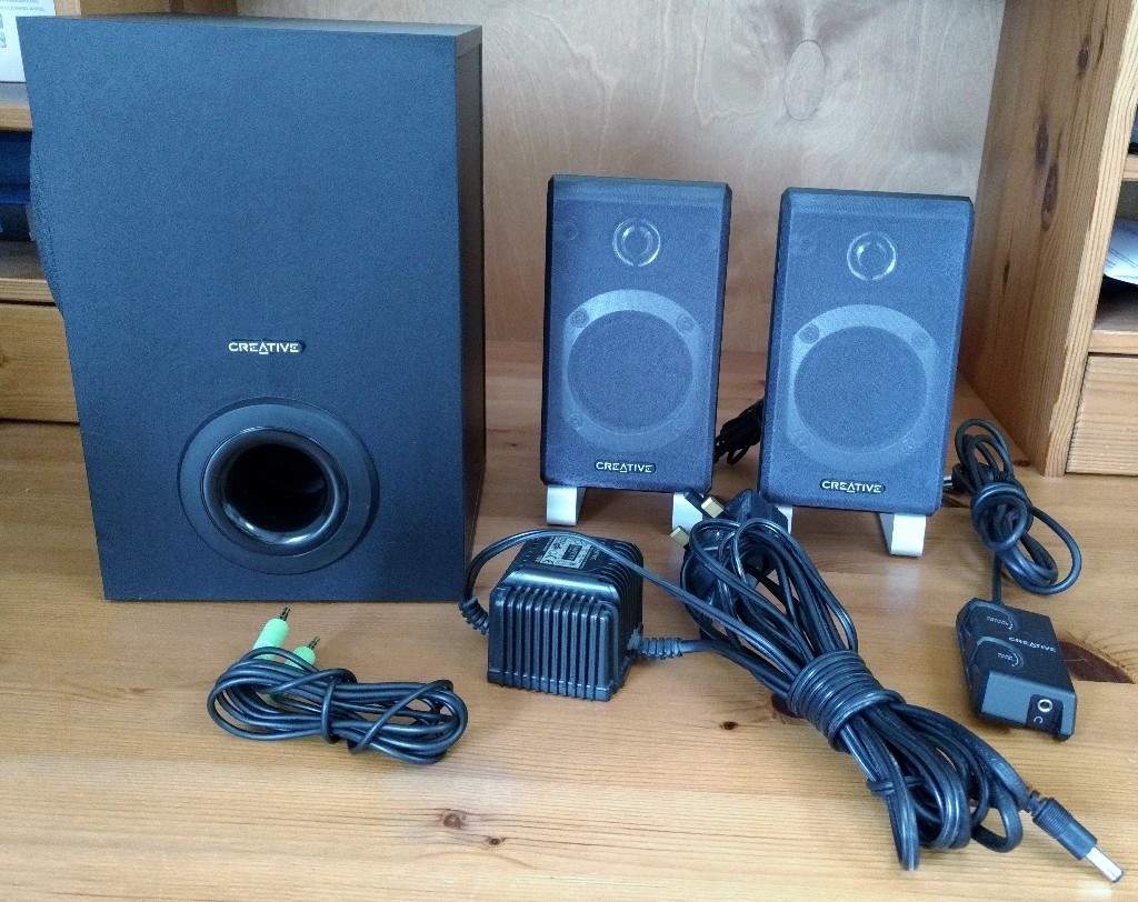 Creative Inspire T3000 2.1 Computer Speaker System for PC & MP3 (Black ...