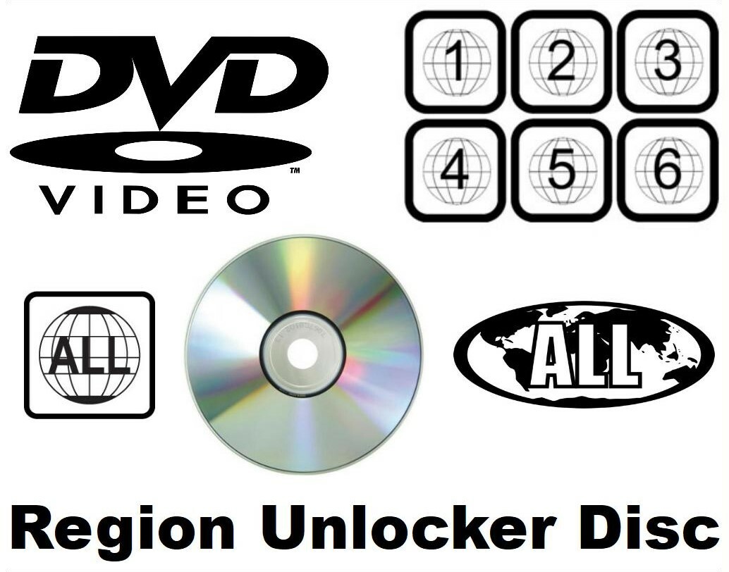 LG region free DVD code remover multi region unlocker disc