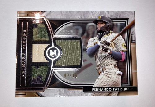 稀少TATIS JR. 2024 Topps Series 1 FERNANDO TATIS JR. Royal Blue Parallel