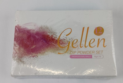 GELLEN DIP POWDER SET FASHION NAIL ART 12 COLORS