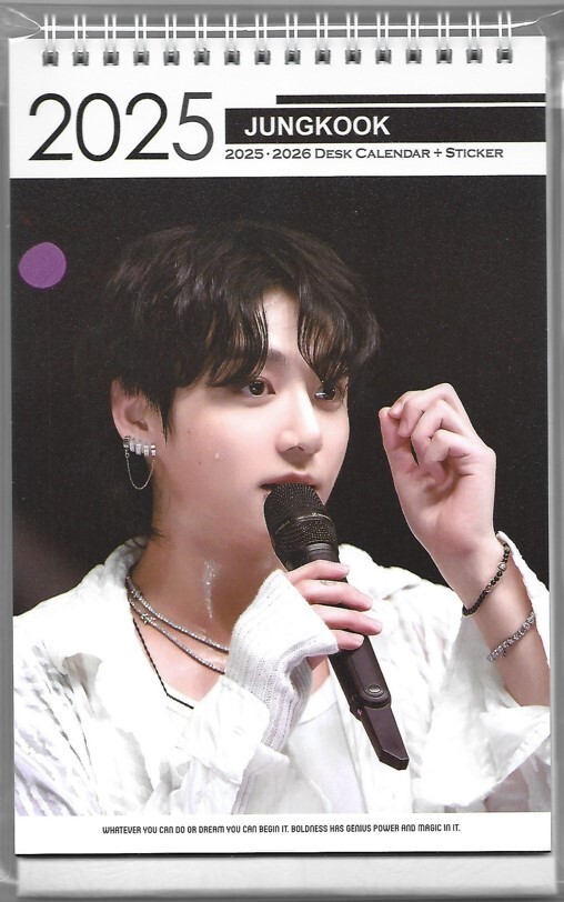 BTS Jungkook Photo Calendar 2025 & 2026 K-POP 202404 | eBay