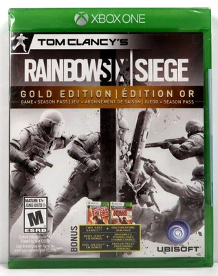 Tom Clancy's Rainbow Six Siege: Gold Edition Microsoft Xbox One New Game XB1