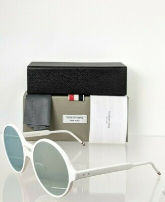 Pre-owned Dita Brand Authentic Thom Browne Sunglasses Tb 409-58-03 White Tbs409 Frame In Blue