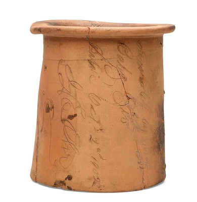 GEORGE OHR BISQUE EARTHWARE SIGNED G E OHR OCT 2 1902 BILOXI