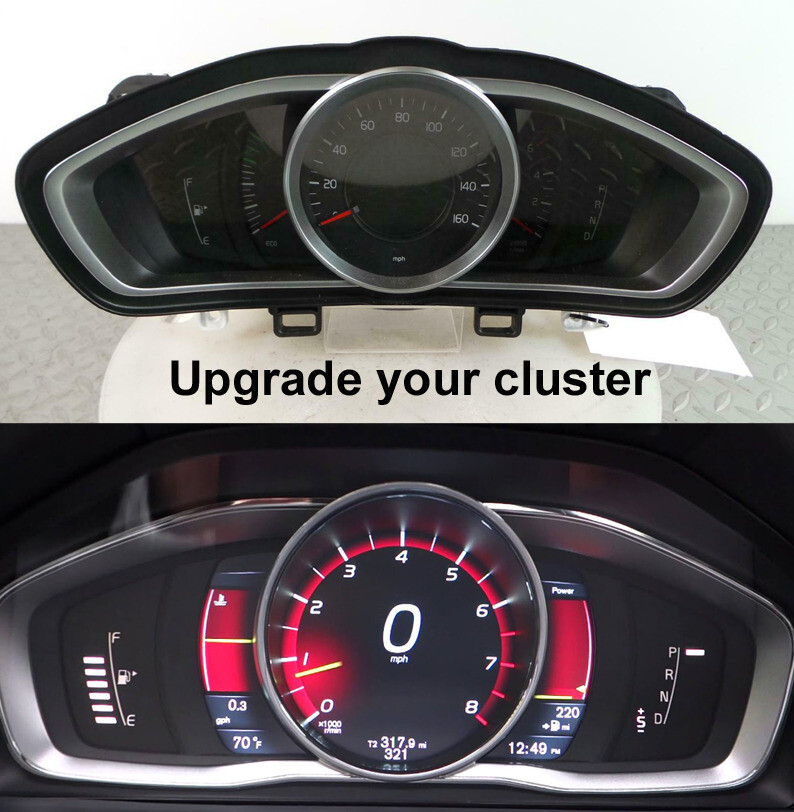 Tft панель volvo xc60