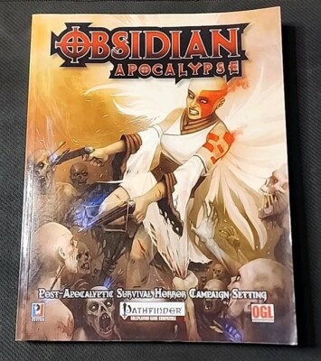 OBSIDIAN APOCALYPSE CAMPAIGN SETTING By Porter Louis Jr. & Jp J P Chapleau Mint