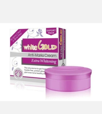 White Gold Cream (2 packs) Anti Marks Extra Whitening Cream Fresh Stock Exp 2027