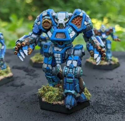 Hand Painted. Ghost Bear. Clan Ad Hoc Star Force Pack Battletech