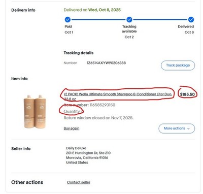 Item photo(s) from verified buyer