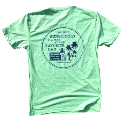 New Caribbean Hobo T-shirt Sunscreen Bar KeyWest Cabo Island rum Tequila beach