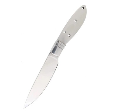 Texas Hold'em Blade - KNIFE MAKING BLANK - Stainless Steel FIXED BLADE