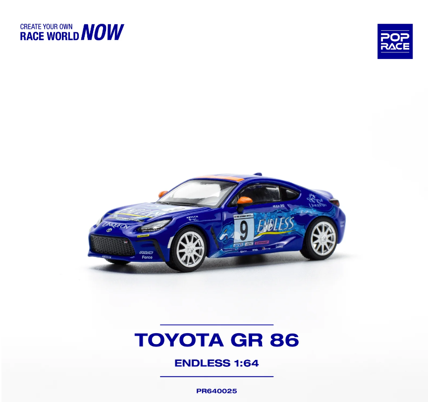 In Stock) Mini GT #769 1/64 Toyota GR86 LB Nation White