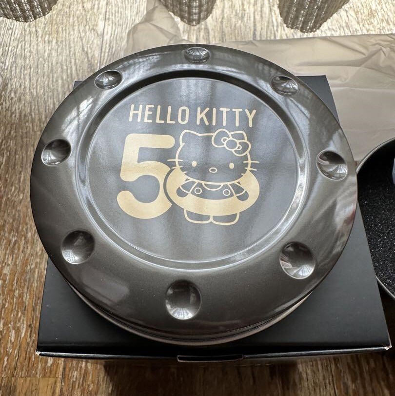 Pre-owned G-shock Hello Kitty 50th Anniversary Collaboration Dw-5600kt24-1jr Limited Black