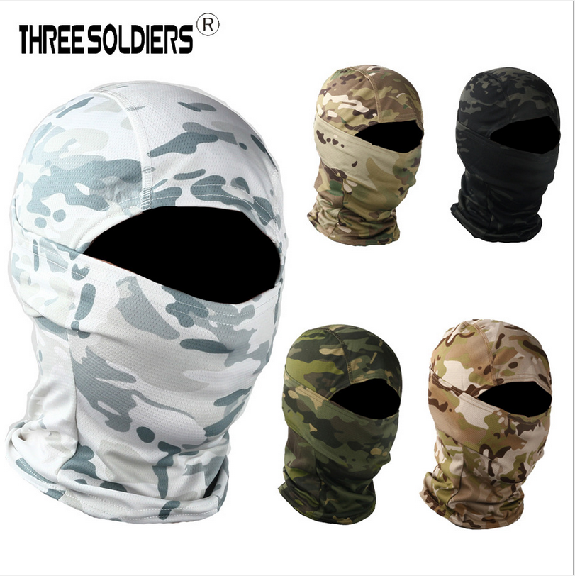 Tactical Camo Balaclava Face Mask Army Military Hunting Hunting Full Face Mask