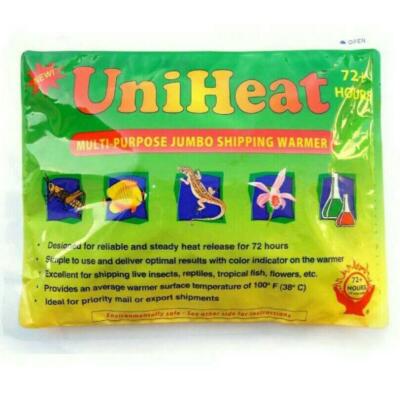 UniHeat 72 Hr (10 Piece) Shipping Warmer Heat Pack Bulk (Exp 4/8/2027 or later)
