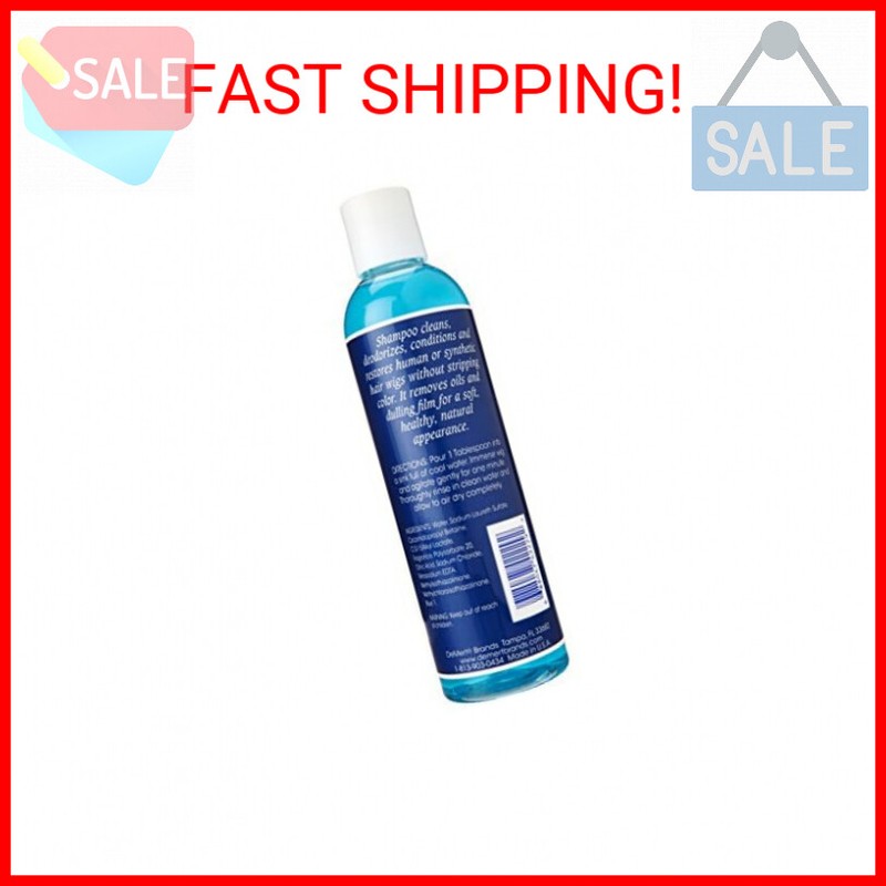 DeMert Wig & Weave System Shampoo for Natural and Synthetic Hair 8 oz