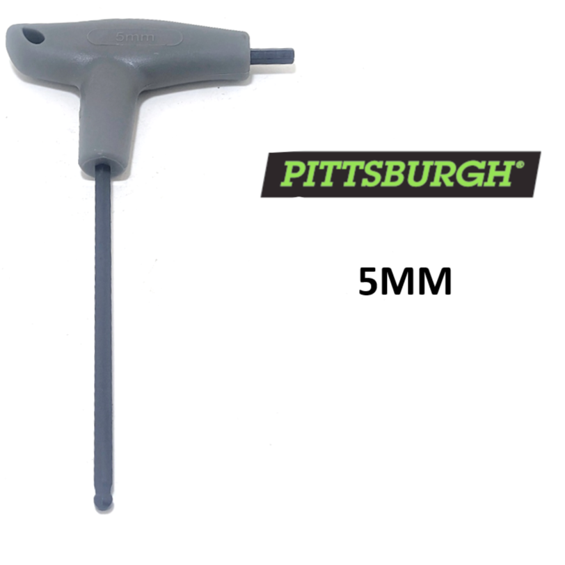 NEW PITTSBURGH T - HANDLE HEX KEY ALLEN SAE METRIC PICK SIZE SOLD INDIVIDUALLY