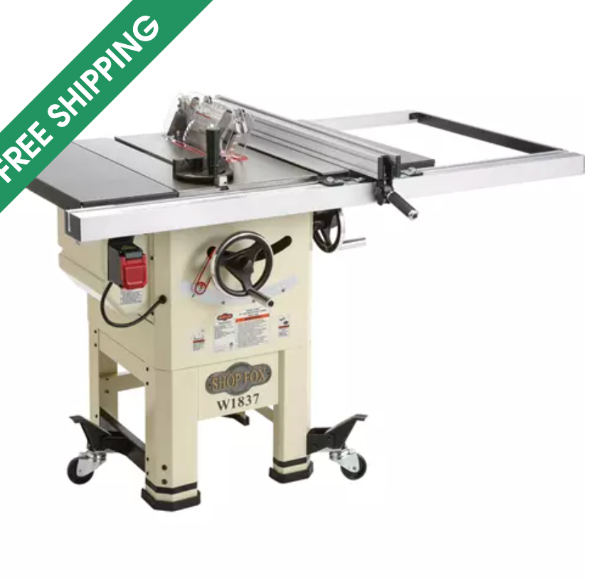 Shop Fox Table Saw Bandsaw