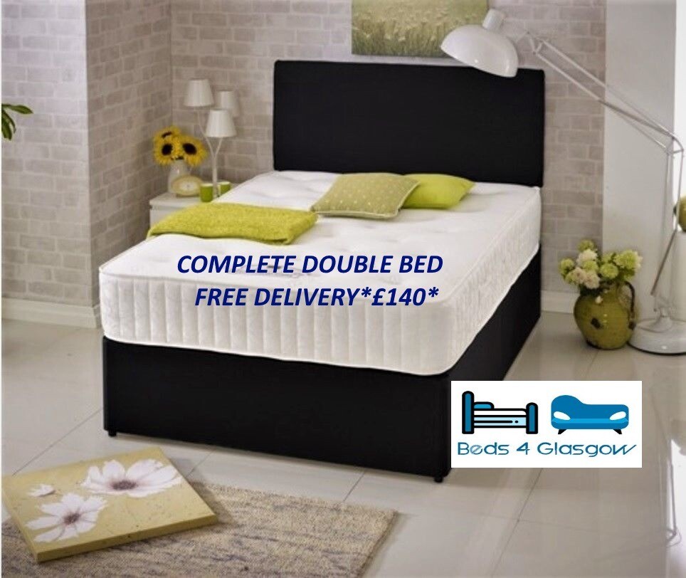 Complete double bed with **FREE DELIVERY** in Maryhill, Glasgow Gumtree