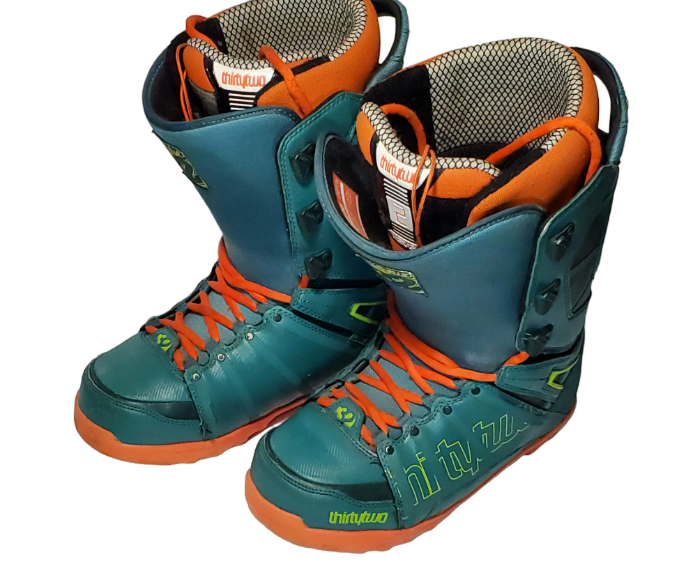 Boots 2013 Size 9 Green/orange