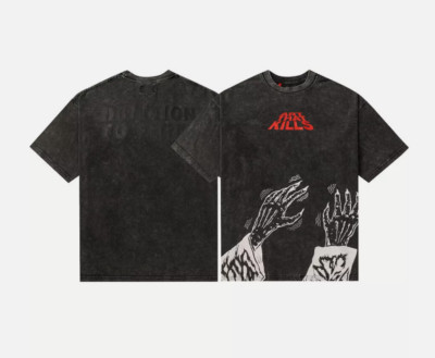 Men's Women's Gallery printing Dept Short Sleeve T-shirt black