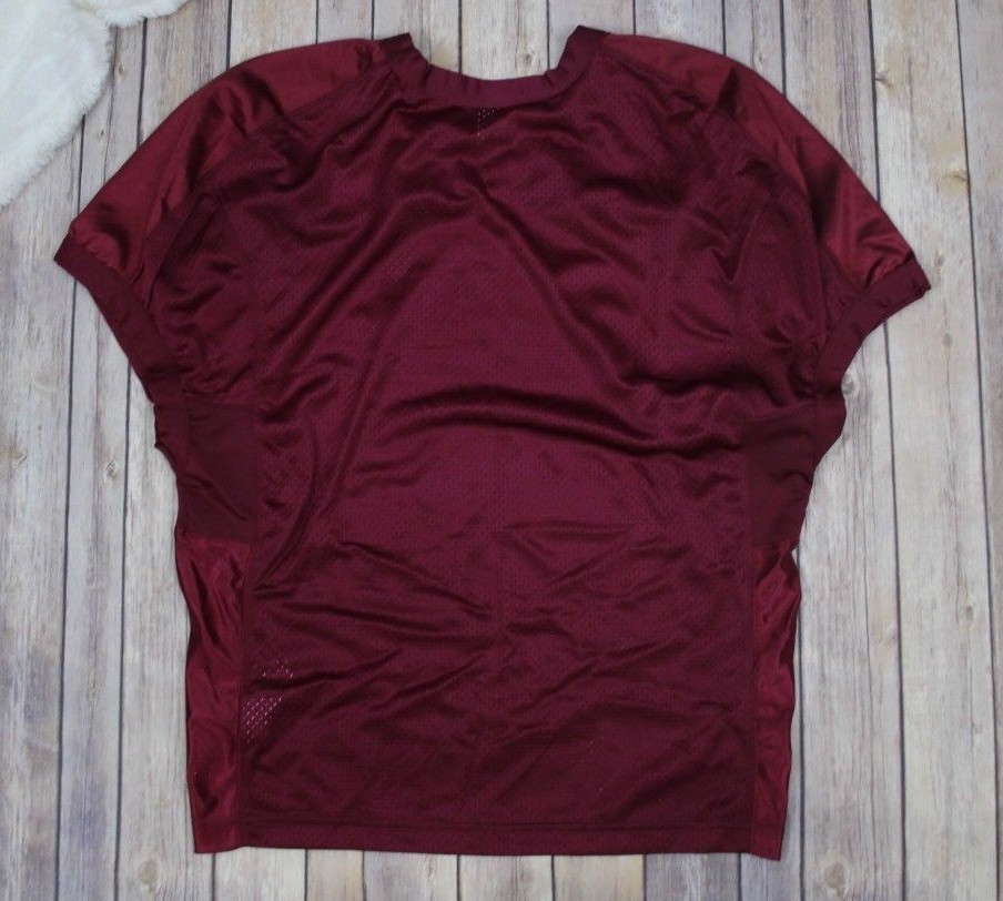 NWT Nike Velocity 2.0 Football Practice Jersey Size L Cardinal Style 659179 $45