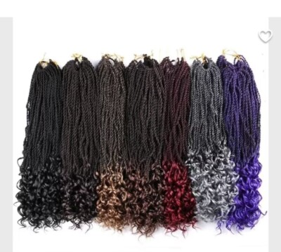 Goddess Senegalese twist crochet hair 20 in 20 strands