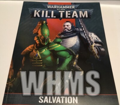 Kill Team Salvation Campaign Rule Book Warhammer 40k Scouts & Craftworlds
