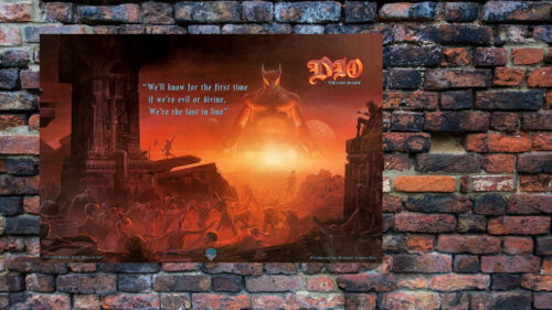 DIO (Stunning) poster promo The Last in Line of the album 30"x20"w Black Sabbath