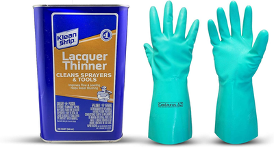 Klean Strip Lacquer Thinner Fast Drying Highly Desirable for Woodworking Cleaner