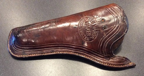 VINTAGE COLT SAA  MAKER MARKED BEN VARGA SAN ANTONIO TEXAS WESTERN HOLSTER