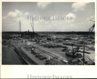 1986 Press Photo Defense Waste Processing Facility at the Savannah River Plant