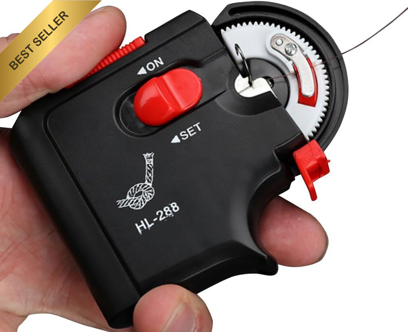 Electric Automatic Fishing Hook Tier Tool Machine Knotted Binding Fast Hook Line