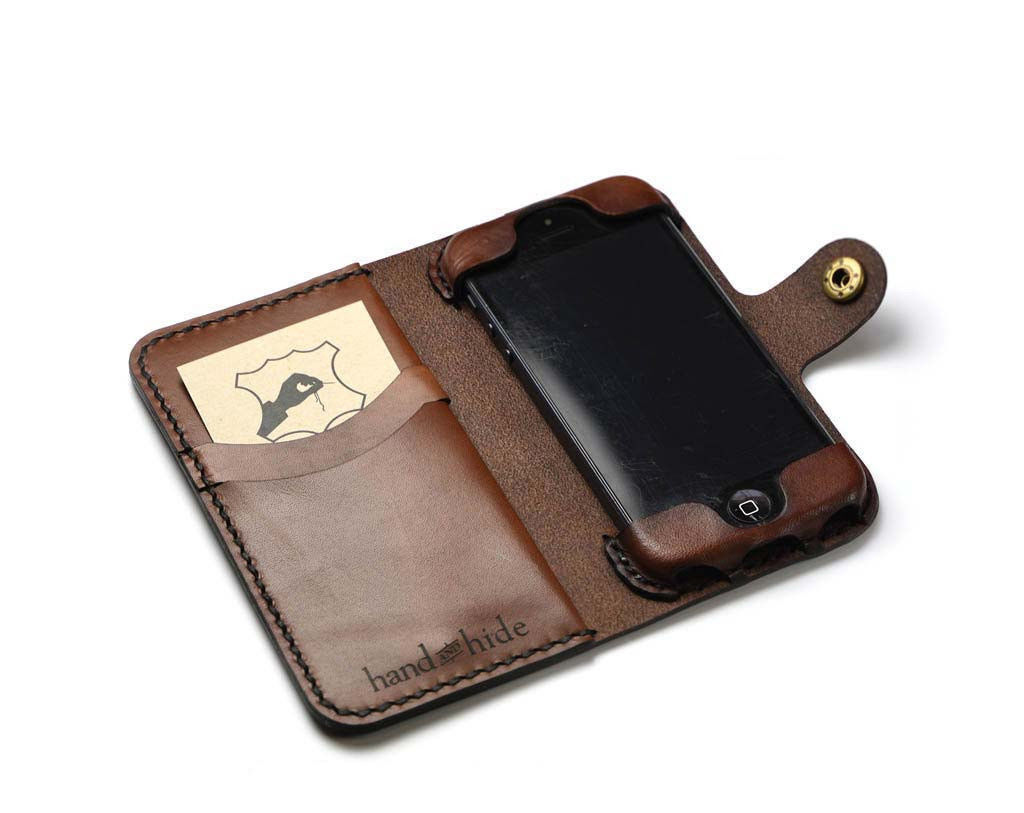 Los casos de Cartera de Cuero para iPhone 5s
